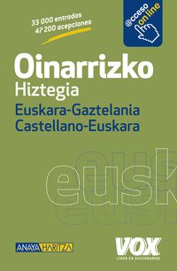 oinarrizko hiztegia euskara / gaztelania - castellano / euskara
