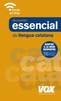 diccionari essencial de llengua catalana - Aa. Vv.