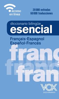 diccionario esencial français / espagnol - español / frances