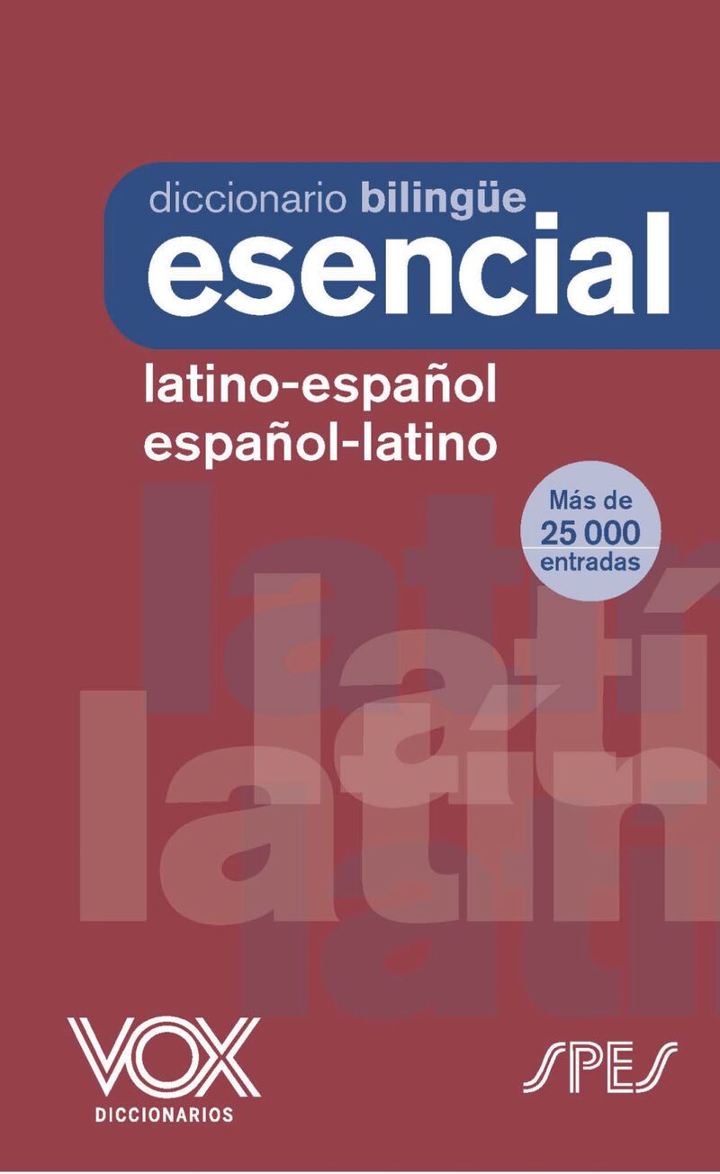 diccionario esencial latino-español / español-latino - Aa. Vv.
