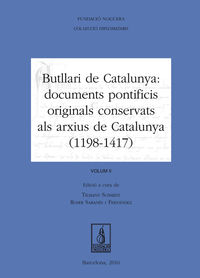 butllari de catalunya ii - documents pontificis originals conservats als arxius de catalunya (1198-1417)