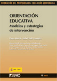 ORIENTACION EDUCATIVA - MODELOS Y ESTRATEGIAS DE INTERVENCION