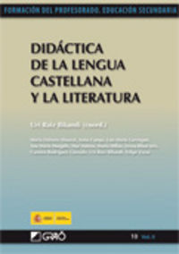 DIDACTICA DE LA LENGUA CASTELLANA Y LITERATURA