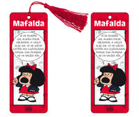 marcapaginas 3d mafalda (rojo)
