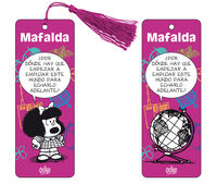 marcapaginas 3d mafalda (violeta)