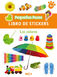 colores, los - pequeños pasos - libros de stickers