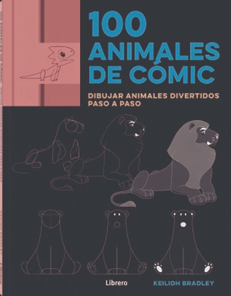 100 ANIMALES DE COMIC - DIBUJAR ANIMALES DIVERTIDOS PASO A PASO