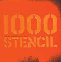 1000 stencil - Guido Indij