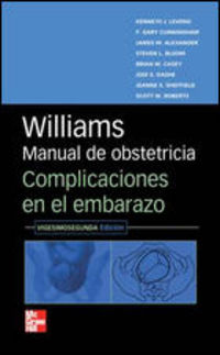 WILLIAMS MANUAL DE OBSTETRICIA - COMPLICACIONES EN EL EMBARAZO