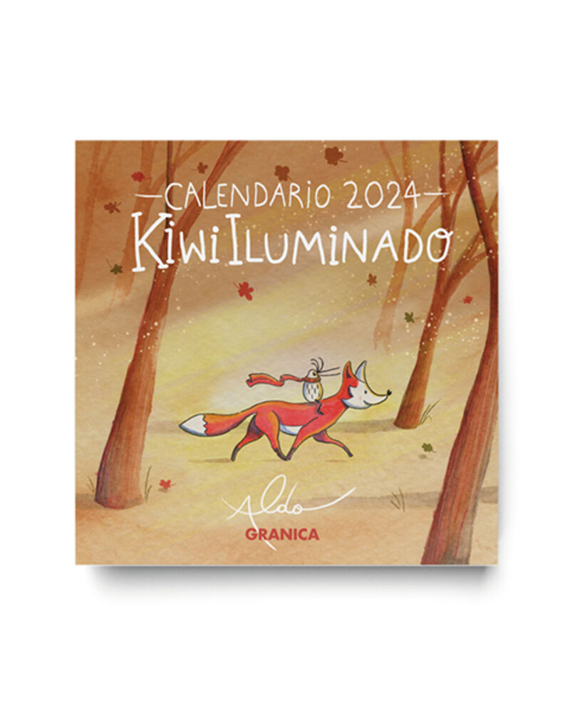 CALENDARIO 2024 - KIWI ILUMINADO DE PARED