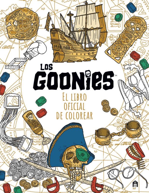 los goonies - el libro oficial de colorear - Aa. Vv.